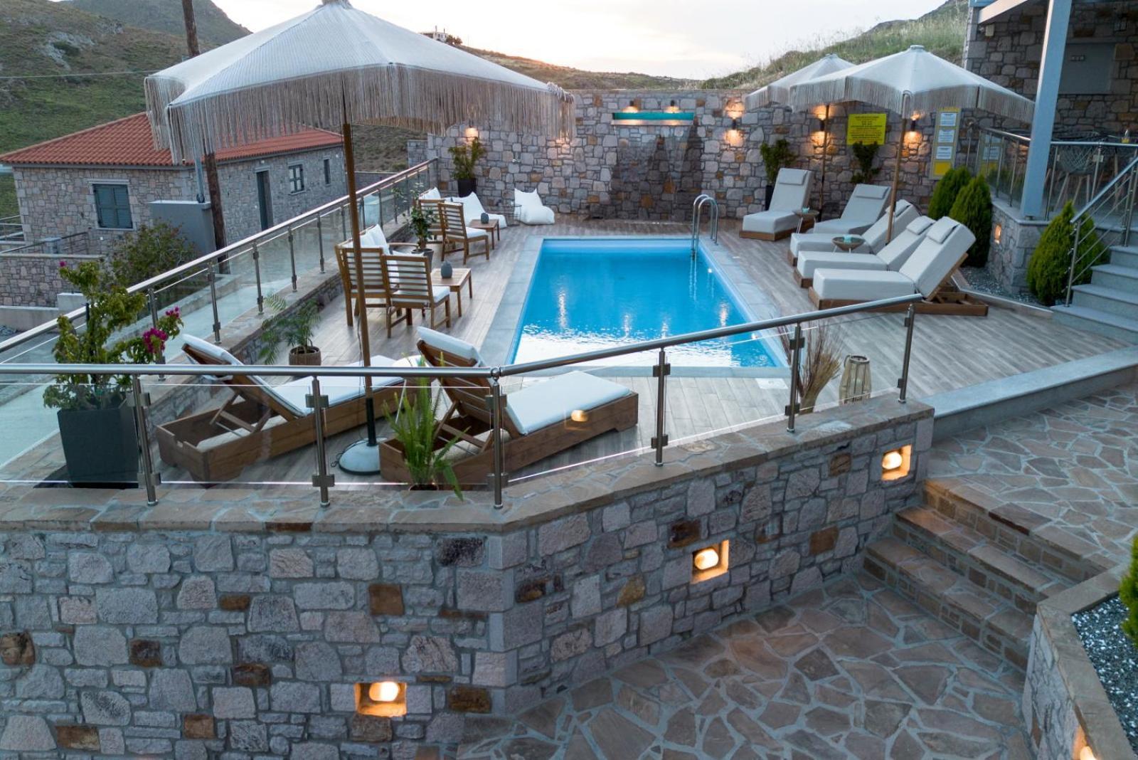 Lithoessa Luxury Apartments Agios Ioannis Kaspaka Zewnętrze zdjęcie