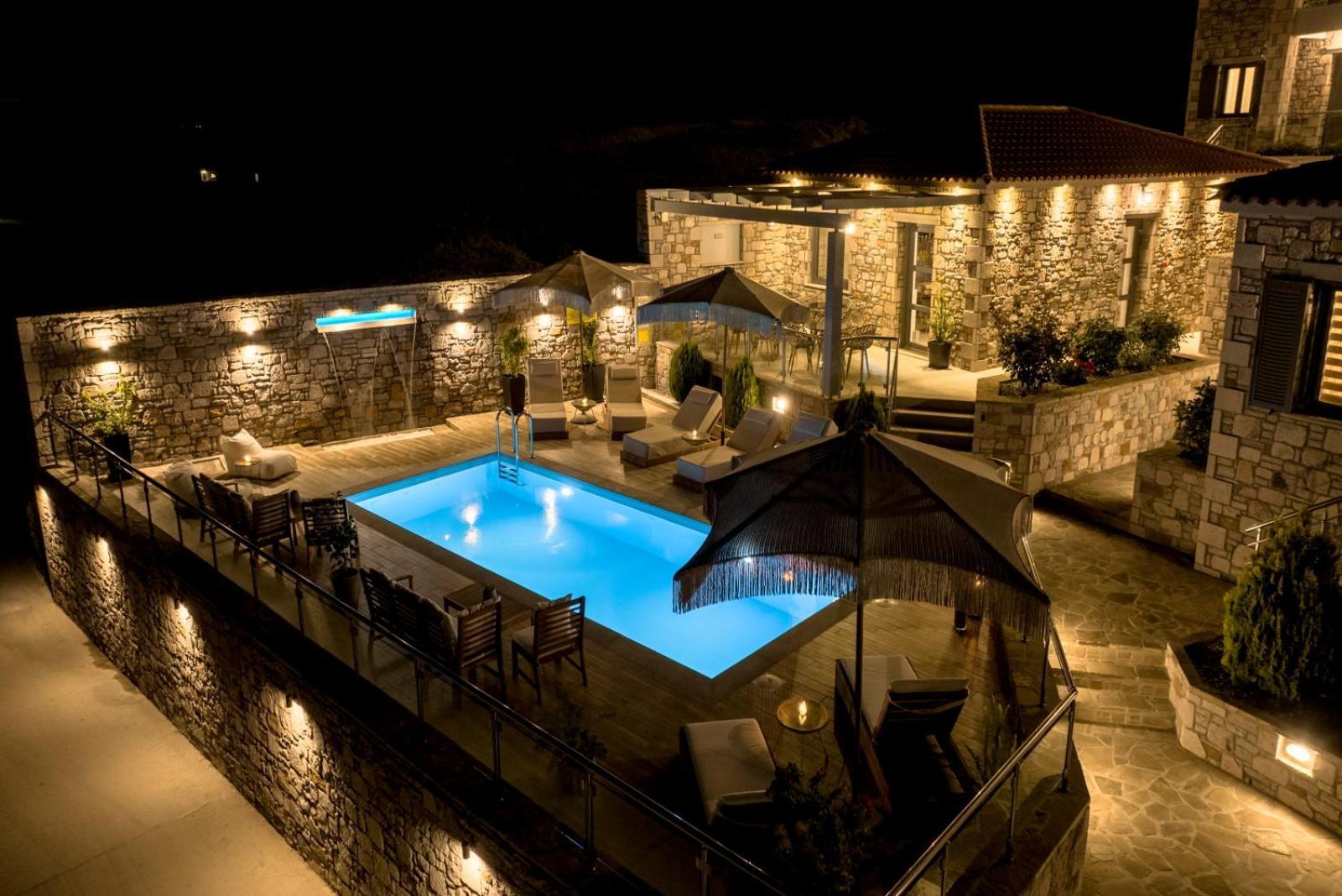 Lithoessa Luxury Apartments Agios Ioannis Kaspaka Zewnętrze zdjęcie